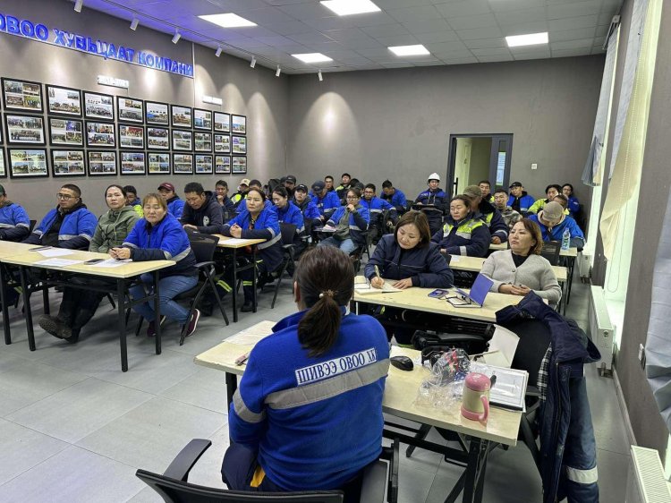Хабэа-н хэлтсийн СХХАБЭА-н инженер, үйлдвэрийн эмч нар хамтран сургалт хийлээ.
